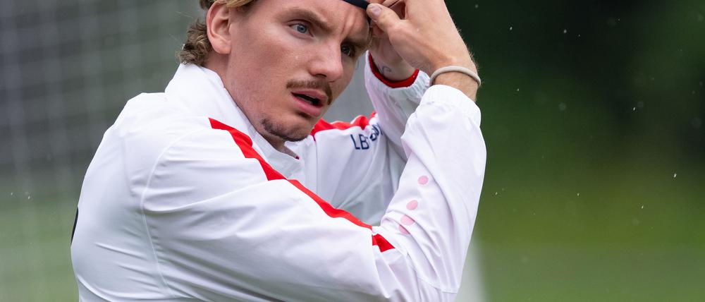 Nick Woltemade stand zum Start des VfB-Trainingslagers im Fokus.