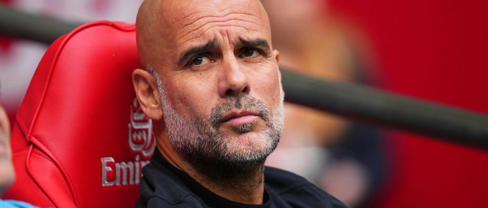 Sieht die enttäuschende Vorsaison nicht nur negativ: Pep Guardiola von Manchester City.