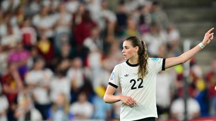 Jule Brand gehört zum Team des Turniers der Frauen-EM 2025. 