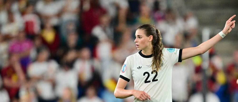 Jule Brand gehört zum Team des Turniers der Frauen-EM 2025.