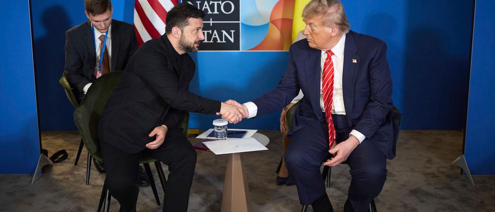 Selenskyj dankt Trump für das neue Ultimatum gegenüber Russland und glaubt an bessere Chancen für einen Frieden dadurch. (Archivbild)