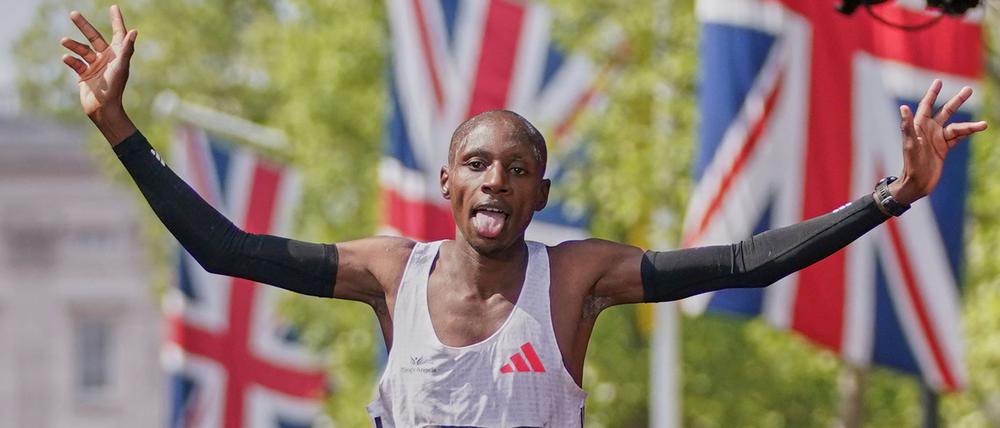 London-Sieger Sabastian Sawe tritt am 21. September beim Berlin-Marathon an.