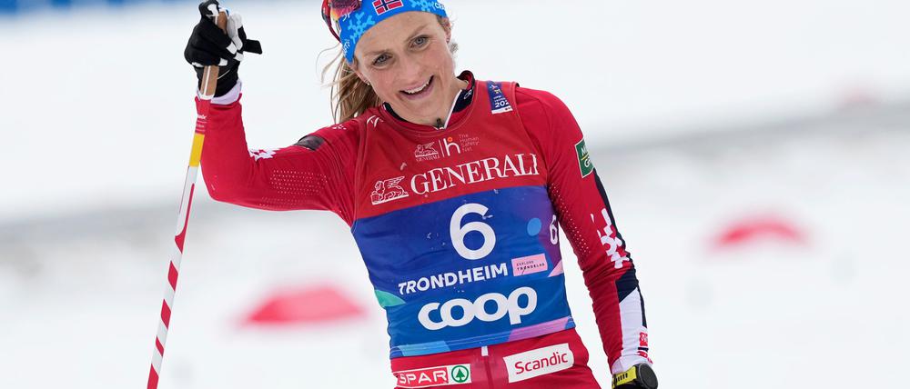 Mutterfreuden statt Comeback: Die norwegische Ski-Langläuferin Therese Johaug ist wieder schwanger. (Archivbild)