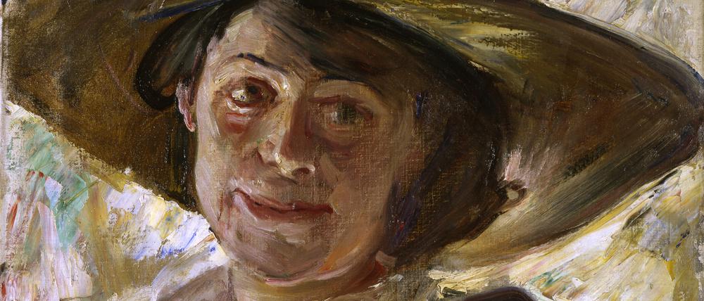 1952 kaufte die Nationalgalerie West Corinths „Frau mit Rosenhut“ von 1912 an. Bis heute ist nicht ganz geklärt, ob es sich nicht sogar um NS-Raubkunst handeln könnte. 