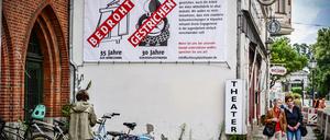 Das Schlossplatztheater Köpenick steht vor dem Aus, weil die Basisförderung aus dem Kultursenat in diesem Jahr überraschend ausgeblieben ist. 