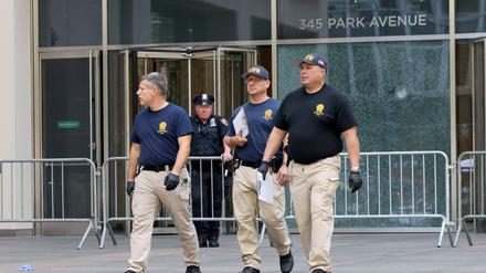 Ermittler der NYPD Crime Scene Unit