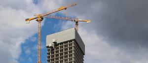 neubau estrel tower, Das Tor zur StadtÂ 176 Meter Höhe 45 Etagen 522 Zimmer und Suiten *** new building estrel tower, the gateway to the city 176 meters high 45 floors 522 rooms and suites