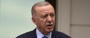 Recep Tayyip Erdogan, Präsident der Türkei, spricht (Archivbild).