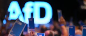 AfD-Parteitag in Sachsen-Anhalt.