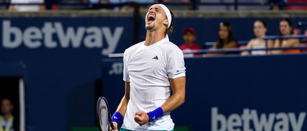 Zverev meldete sich mit einem Sieg auf der ATP-Tour zurück.