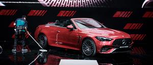 Mercedes-Benz AMG CLE 53 Cabriolet auf der Gaikindo Indonesia International Auto Show (GIIAS) am 23. Juli.