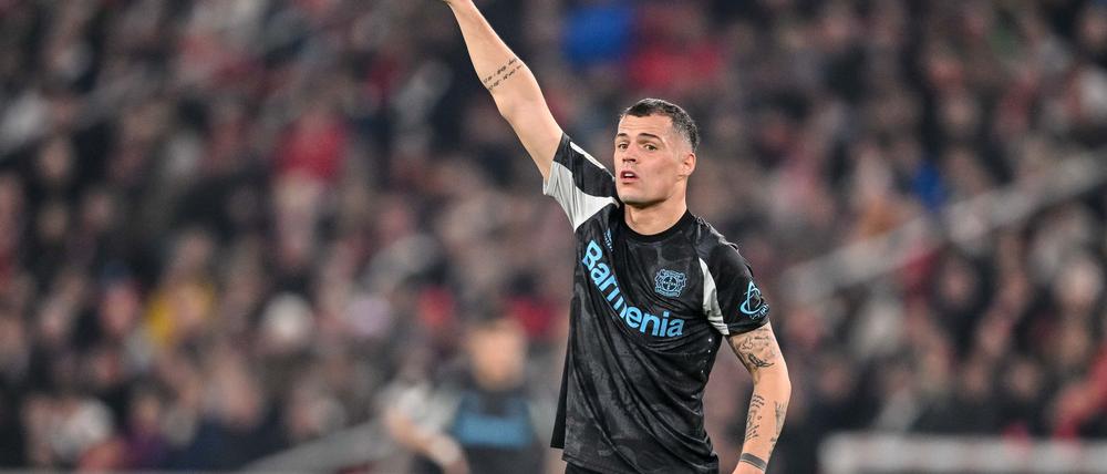 Verlässt Bayer Leverkusen: Führungsspieler Granit Xhaka.