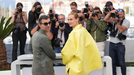 Regisseur Fatih Akin und Diane Kruger nach der Premiere von „Amrum“. (Archivbild)