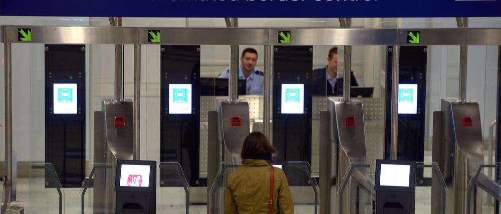 Das neue EU-Grenzsystem soll mehr automatisierte Kontrollen ermöglichen. (Archivbild)