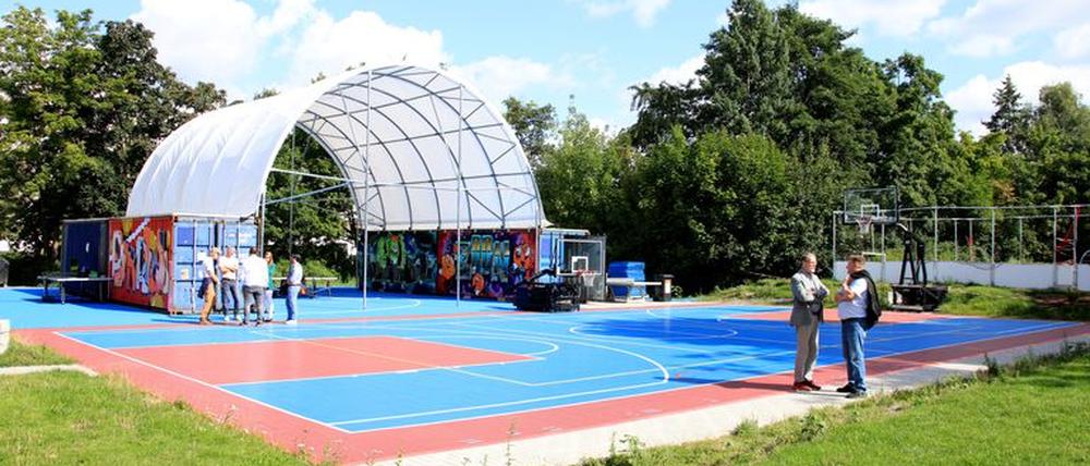 Die Anlage von SpOrt 365 im Kombibad Gropiusstadt.