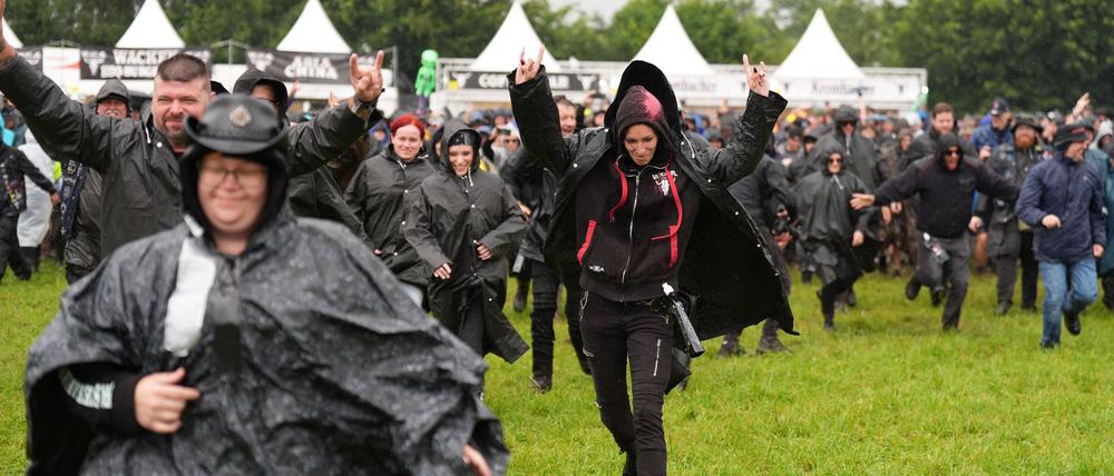 Das Wacken Open Air nimmt Fahrt auf.