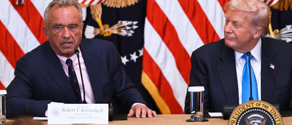 Robert Kennedy Jr. ist voll des Lobes für Donald Trumps Stil.