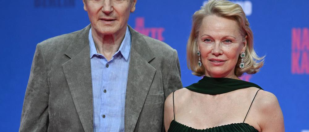 Liam Neeson und Pamela Anderson sind im „Nackte Kanone“-Reboot in den Hauptrollen zu sehen. (Archivbild)