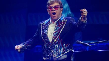 Elton John spielte im Juli 2023 in Stockholm das letzte Konzert seiner Abschiedstournee. (Archivbild)