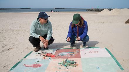 Feiner Sand, schlimmer Tand: Strandbingo.