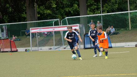 Der SV Babelsberg 03 veranstaltete auch in diesem Jahr einen Wettbewerb für fußballbegeisterte Kinder.