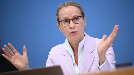 Frauke Brosius-Gersdorf, Juristin stellt den Abschlussbericht der Kommission zur reproduktiven Selbstbestimmung und Fortpflanzungsmedizin vor.