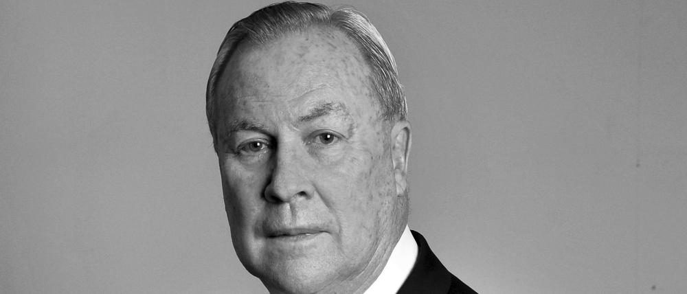 Regisseur Robert Wilson im Berliner Ensemble ( BE) am Schiffbauerdamm in Berlin Mitte, aufgenommen im März 2015.