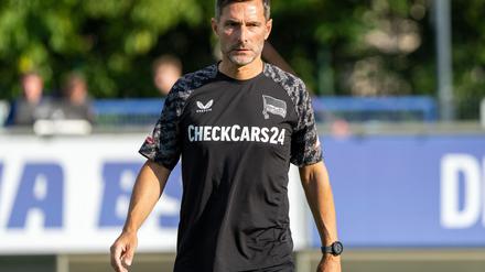 Stefan Leitl soll Hertha BSC zurück in die Bundesliga führen. 