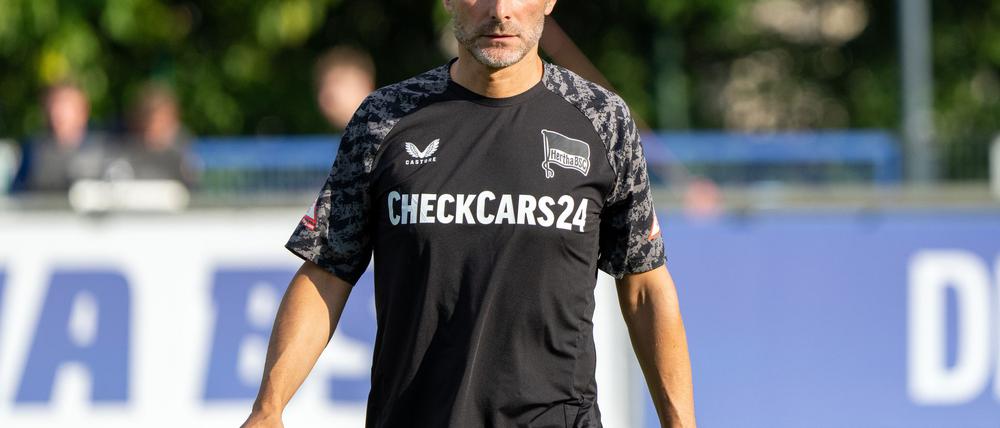 Stefan Leitl soll Hertha BSC zurück in die Bundesliga führen.