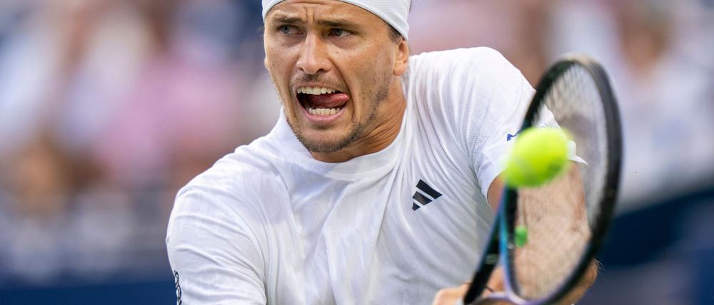 Der Sieg gegen Arnaldi war ein hartes Stück Arbeit für Zverev.