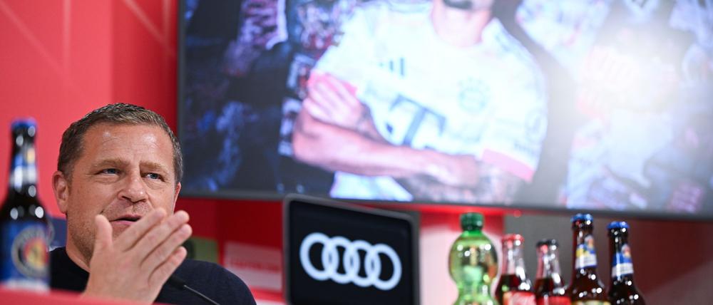 Wehrt sich gegen Kritik: Sportvorstand Max Eberl.