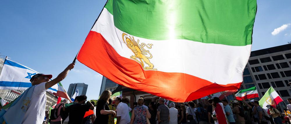 Demonstration gegen das iranische Regime. (Symbolbild)