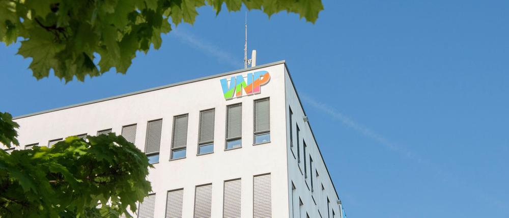 Eine Außenaufnahme zeigt das Gebäude des Verlags Nürnberger Presse (Symbolbild).