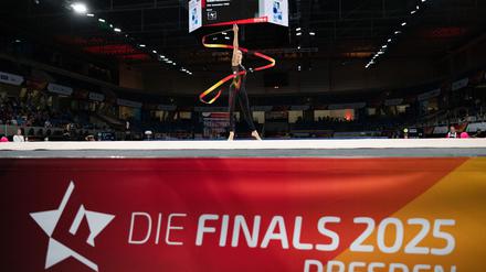 Beeindruckte als Beste mit allen Geräten: Darja Varfolomeev.