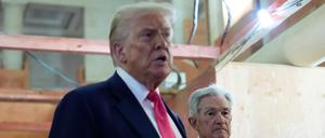 Fed-Chef Powell ist seit Monaten das Ziel verbaler Attacken von US-Präsident Trump. (Archivbild)