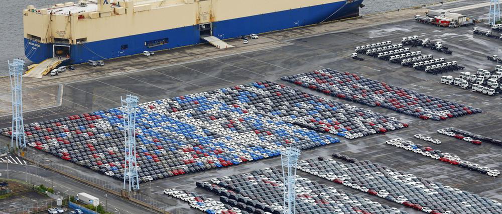 Die Zölle für Importe in die USA kommen später.