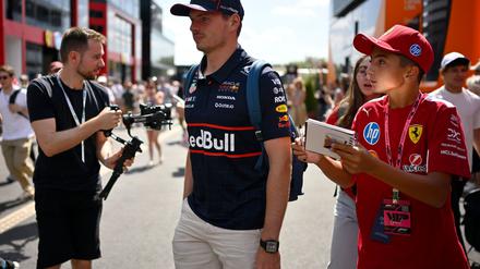 Kassierte eine Verwarnung der Rennkommissare: Max Verstappen.