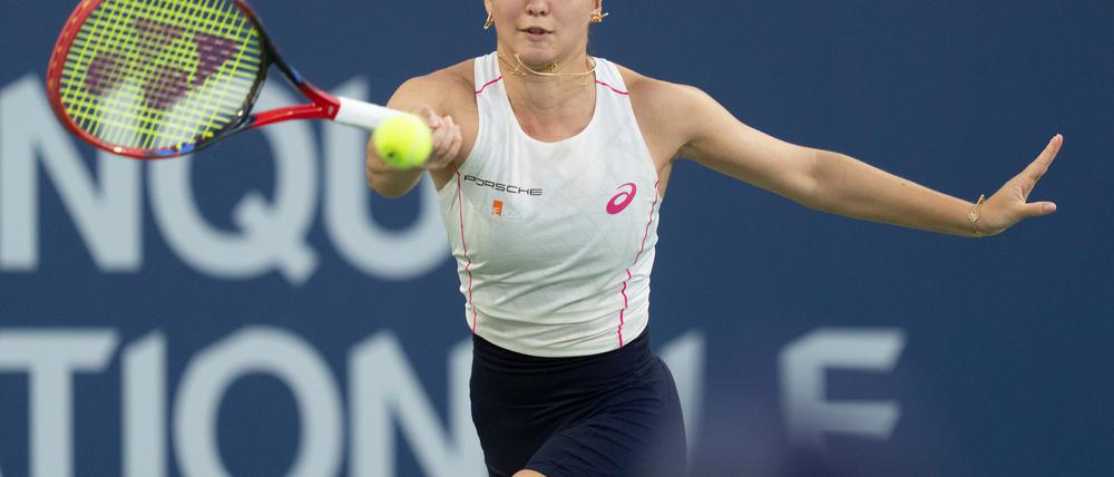 Eva Lys war im Duell mit Iga Swiatek ohne große Chance.
