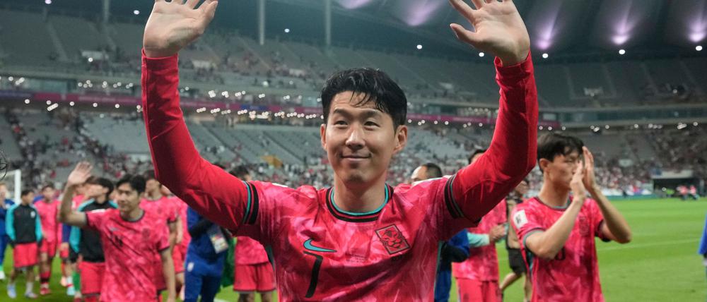 Heung-Min Son genießt bei den Spurs-Fans Kultstatus. (Archivbild)