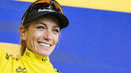 Strahlt in Gelb: Pauline Ferrand-Prevot.