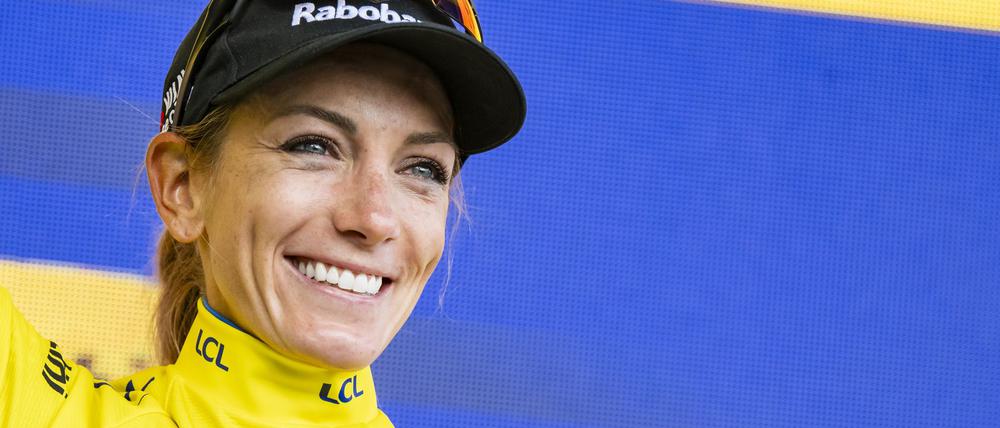 Strahlt in Gelb: Pauline Ferrand-Prevot.