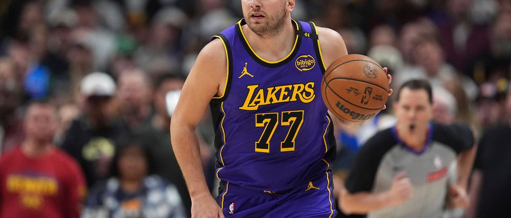 Luka Doncic will mit den Lakers noch viel erreichen.