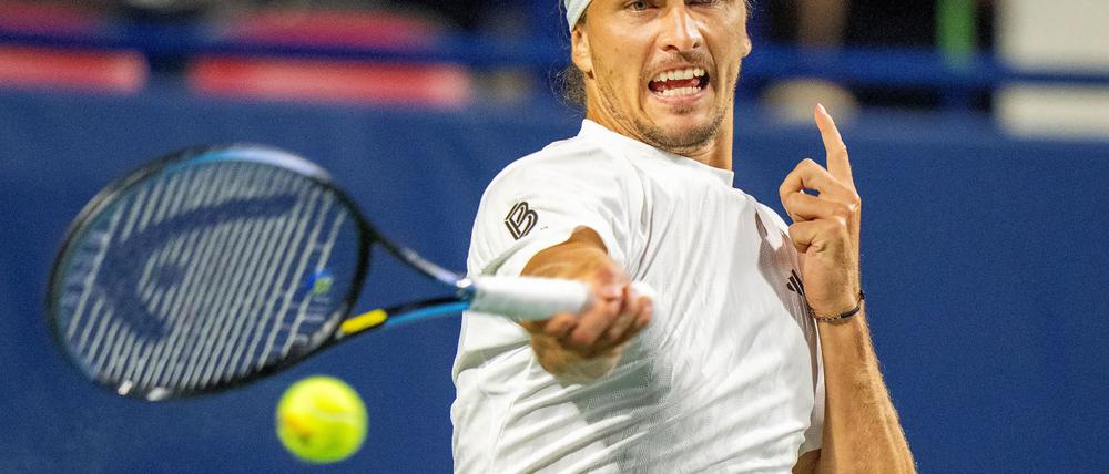 Alexander Zverev steht in Toronto im Viertelfinale.