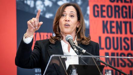 Die Demokratin Kamala Harris.