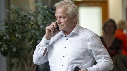 Alois Rainer, Bundesminister für Landwirtschaft, Ernährung und Heimat, verlässt nach der Sitzung des CSU-Vorstands die Landesleitung der Partei. 