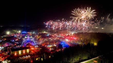 350 DJs spielten auf dem Festival.