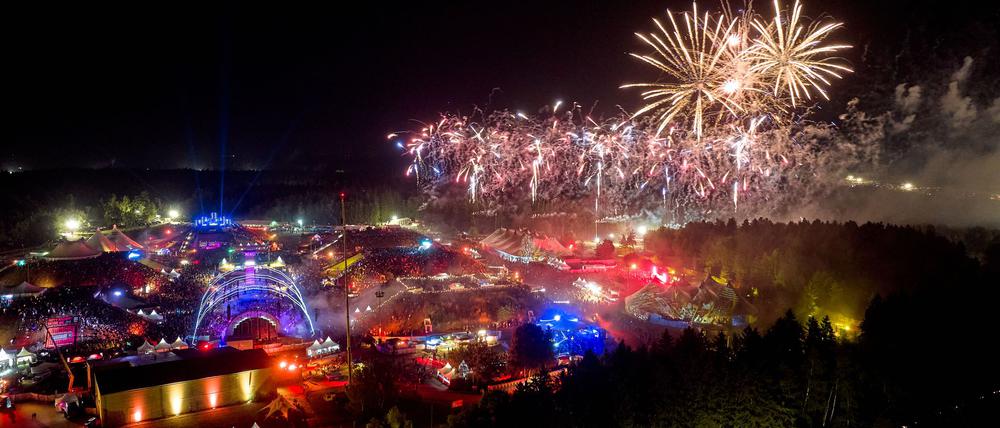 350 DJs spielten auf dem Festival.