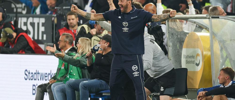 Mitch Kniat ist mit Bielefeld erfolgreich in die neue Saison gestartet.