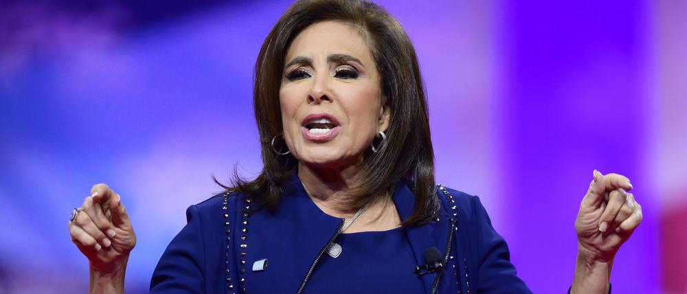March 2, 2019 - National Harbor, Maryland, U.S. - Judge Jeanine Pirro of Fox News speaks at the Conservative Political Action Conference (CPAC) at the Gaylord National Resort and Convention Center in National Harbor, Maryland on Saturday, March 2, 2019 National Harbor U.S. PUBLICATIONxINxGERxSUIxAUTxONLY - ZUMAs152 20190302_zaa_s152_033 Copyright: xRonxSachsx  