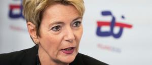 Die Schweizer Bundespräsidentin Karin Keller-Sutter. 